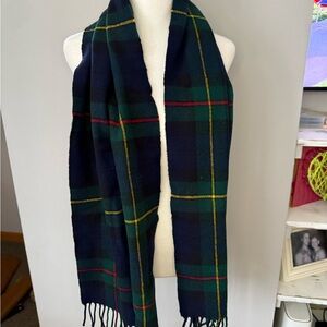 Charter Club Tartan Wool Scarf
